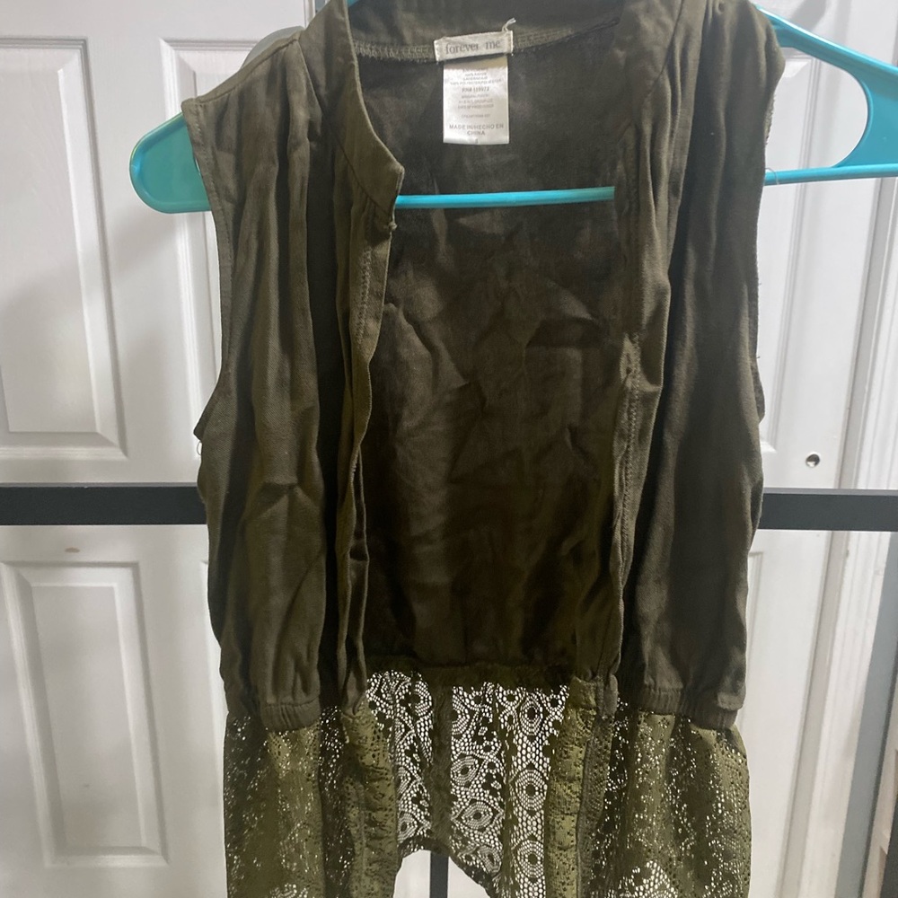 JCPenney Kids Olive Green Camisole